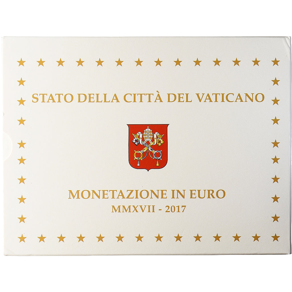 Vatican, Francis, Set 1 ct. - 20 Euro, Proof, 2017, Rome, MS(65-70)