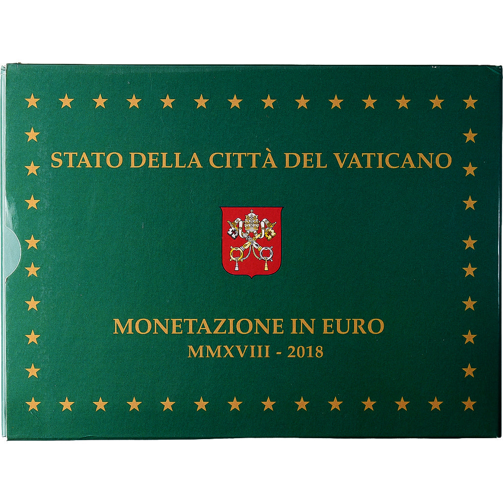 Vatican, Francis, Set 1 ct. - 20 Euro, Proof, 2018, Rome, MS(65-70)
