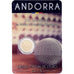 Andorre, 2 Euro, Radio et télévision d'Andorre, 2016, Madrid, Bimétallique