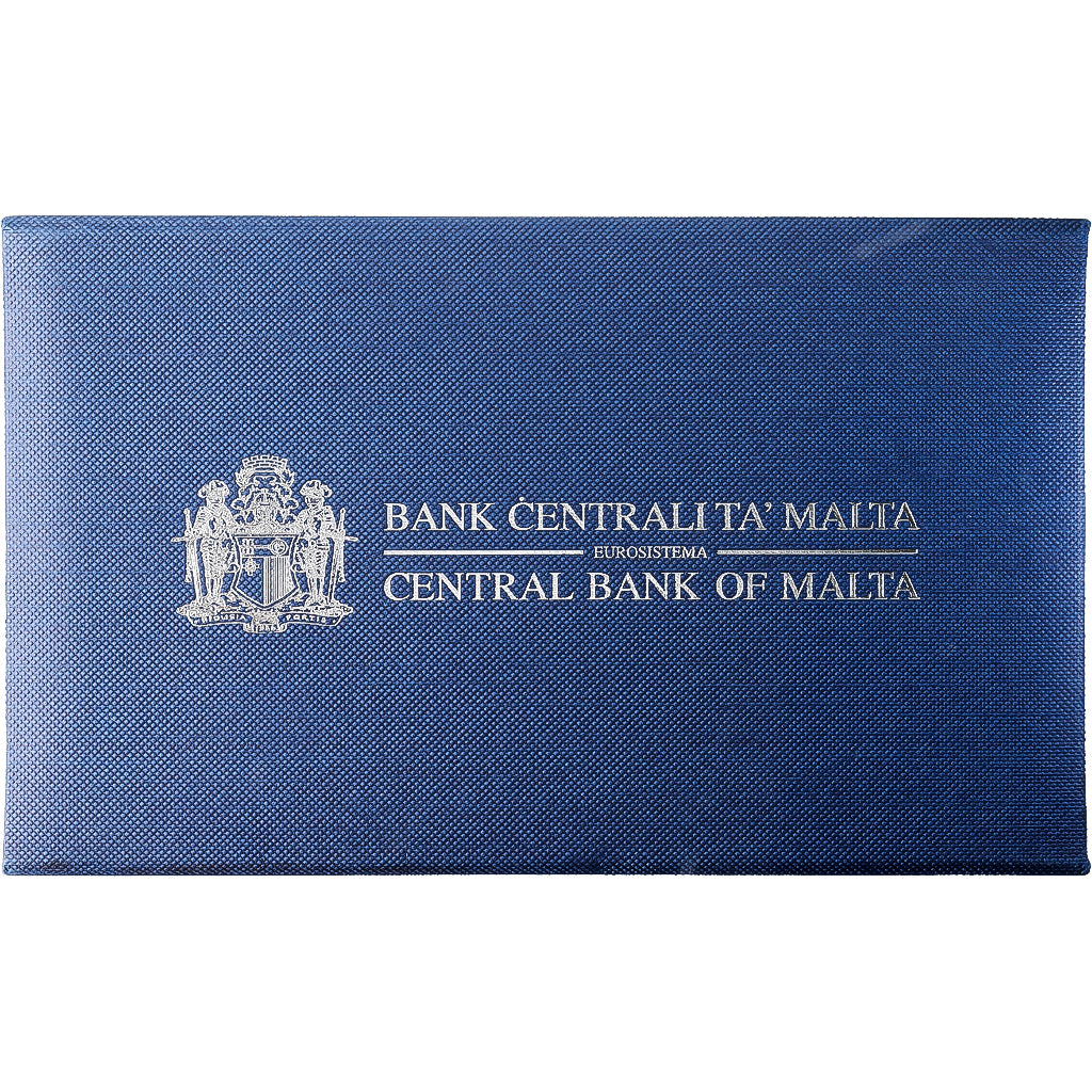 Malta, Set 1 ct. - 2 Euro + 2 Euro + Medal, BU, 2014, Royal Dutch Mint, N/D