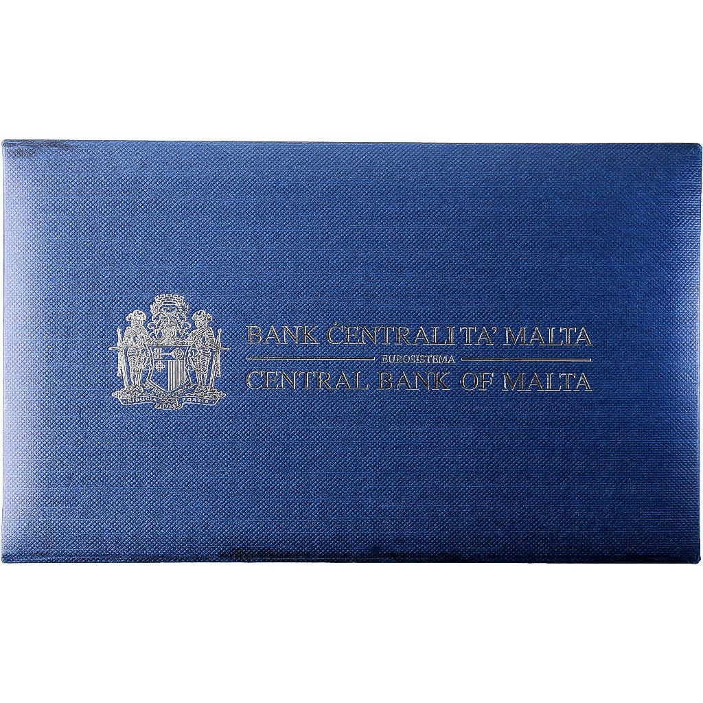 Malta, Set 1 ct. - 2 Euro + 2 Euro + Medal, BU, 2012, Royal Dutch Mint, Sin