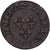 France, Louis XIII, Double Tournois, buste enfantin, 1616, Paris, Copper