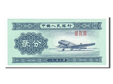 Banknote, China, 2 Fen, 1953, UNC(65-70)