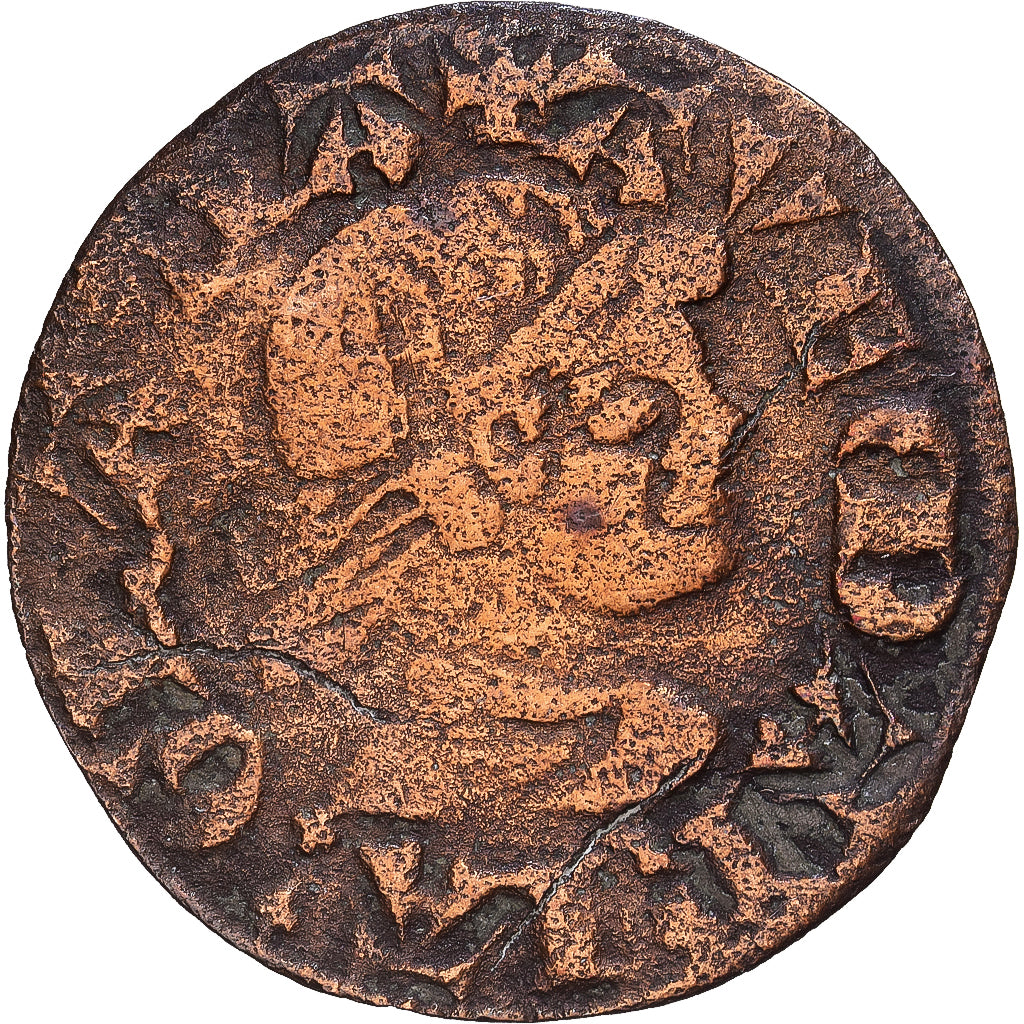 Francja, Jeton de compte, Miedź, VF(20-25)