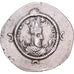 Sasanian Kings, Khusrau I, Drachm, 531-579, YZ (Yazd), Silver, EF(40-45)