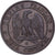 Francia, Napoleon III, 2 Centimes, 1853, Bordeaux, Bronzo, BB, Gadoury:103