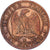 Frankreich, Napoleon III, 1 Centime, 1862, Strasbourg, Bronze, SS, Gadoury:87