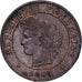 Francia, 1 Centime, Cérès, 1893, Paris, Bronce, MBC+, Gadoury:88