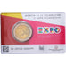 Italië, 2 Euro, Expo Milano, 2015, Rome, Bi-Metallic, FDC, KM:380