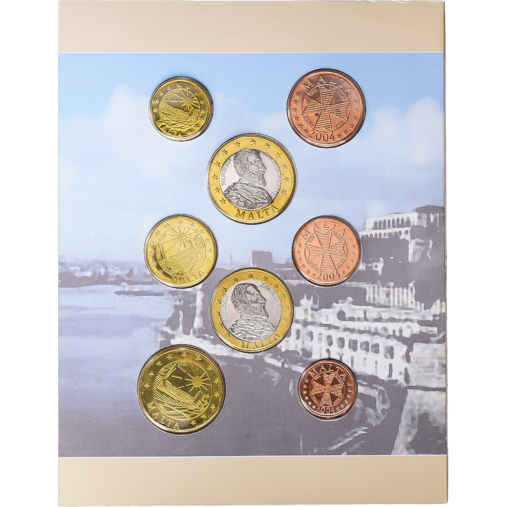 Malta, Pattern euro set, 2004, n.v.t., FDC