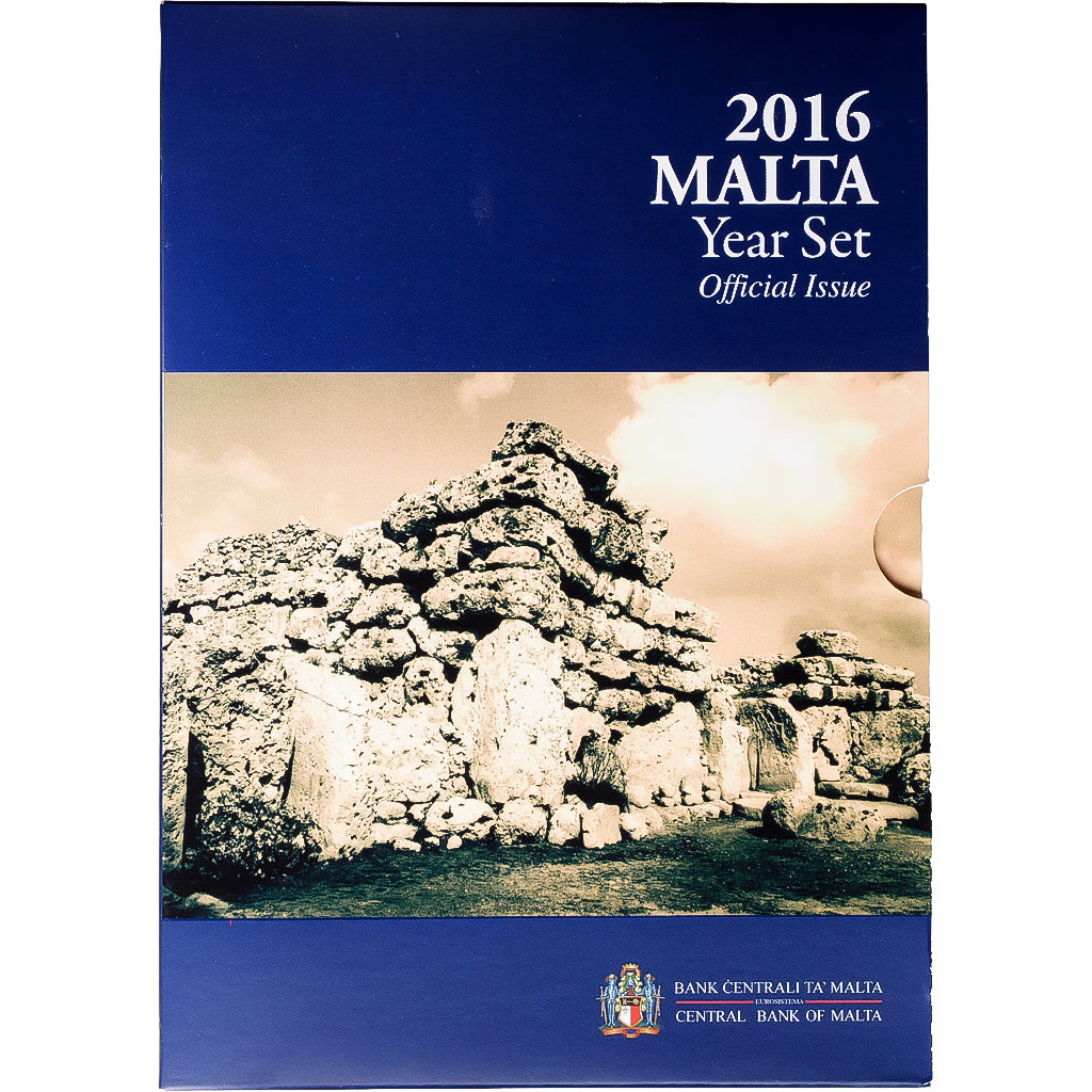 Malta, Coffret 1c. à 2€, BU, 2016, MDP, MS(65-70)