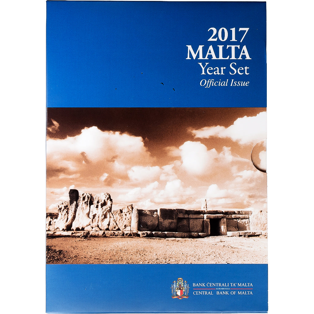 Malta, Coffret 1c. à 2€, BU, 2017, MDP, MS(65-70)