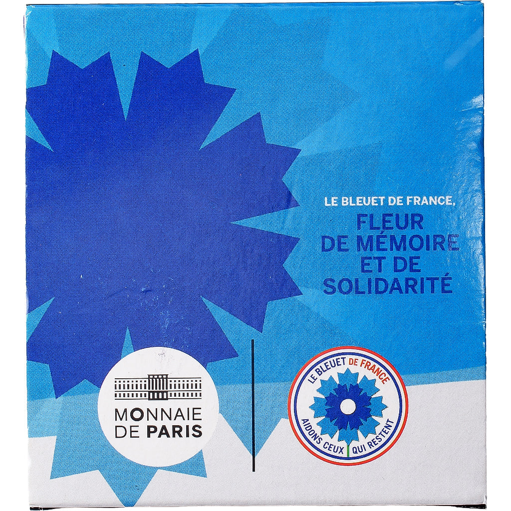 Francia, 2 Euro, bleuet de France, FS, 2018, MDP, Bi-metallico, FDC