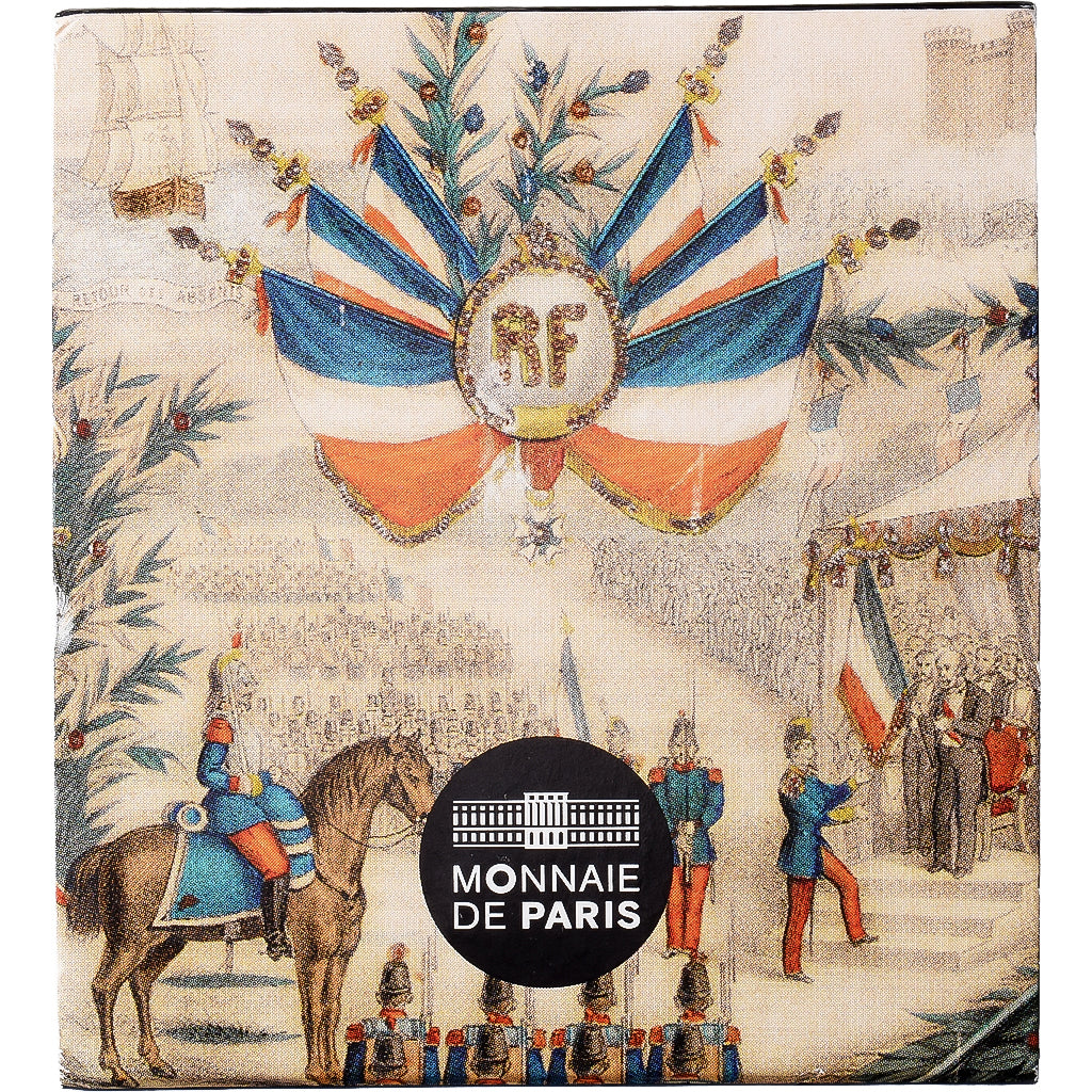 Francia, 2 Euro, Festival of the Federation, Prueba, 2015, MDP, Bimetálico, FDC