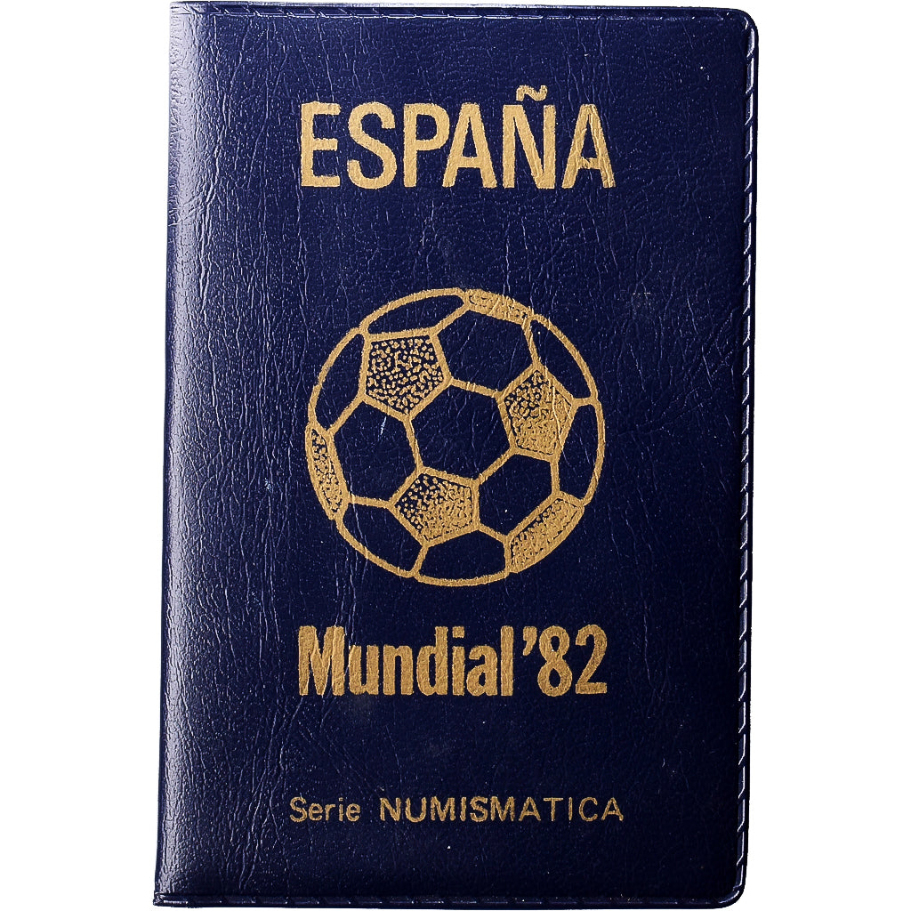 Espanha, Set 50 cts. - 100 Pesetas, 1982, Madrid, Coupe du monde de football