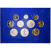 França, Coffret 1 c. à 20 frs., 1992, MDP, Série BU, N/D, MS(65-70)