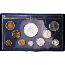 Francja, Coffret 1 c. à 50 frs., 1980, MDP, série FDC, ND, MS(65-70)