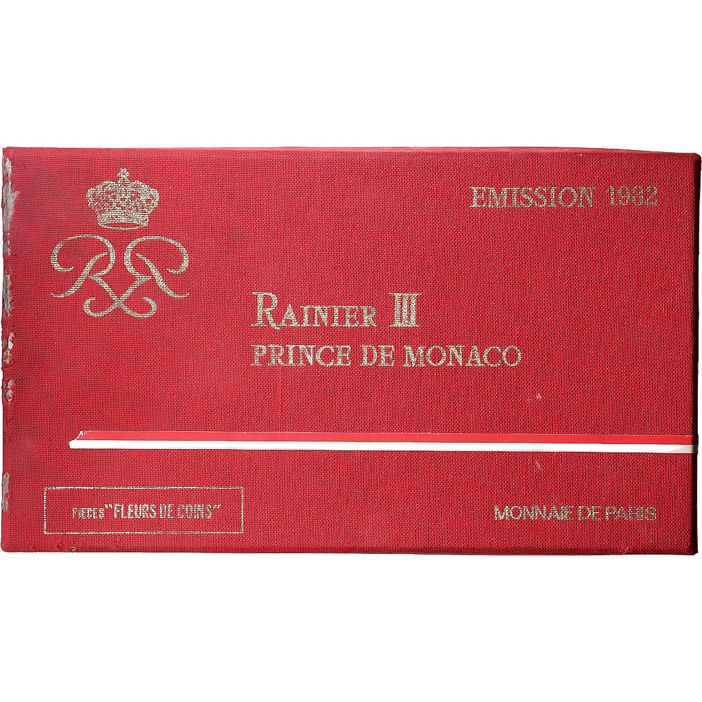 Monaco, Coffret 1 c. à 100 frs., 1982, MDP, série FDC, N.C., FDC