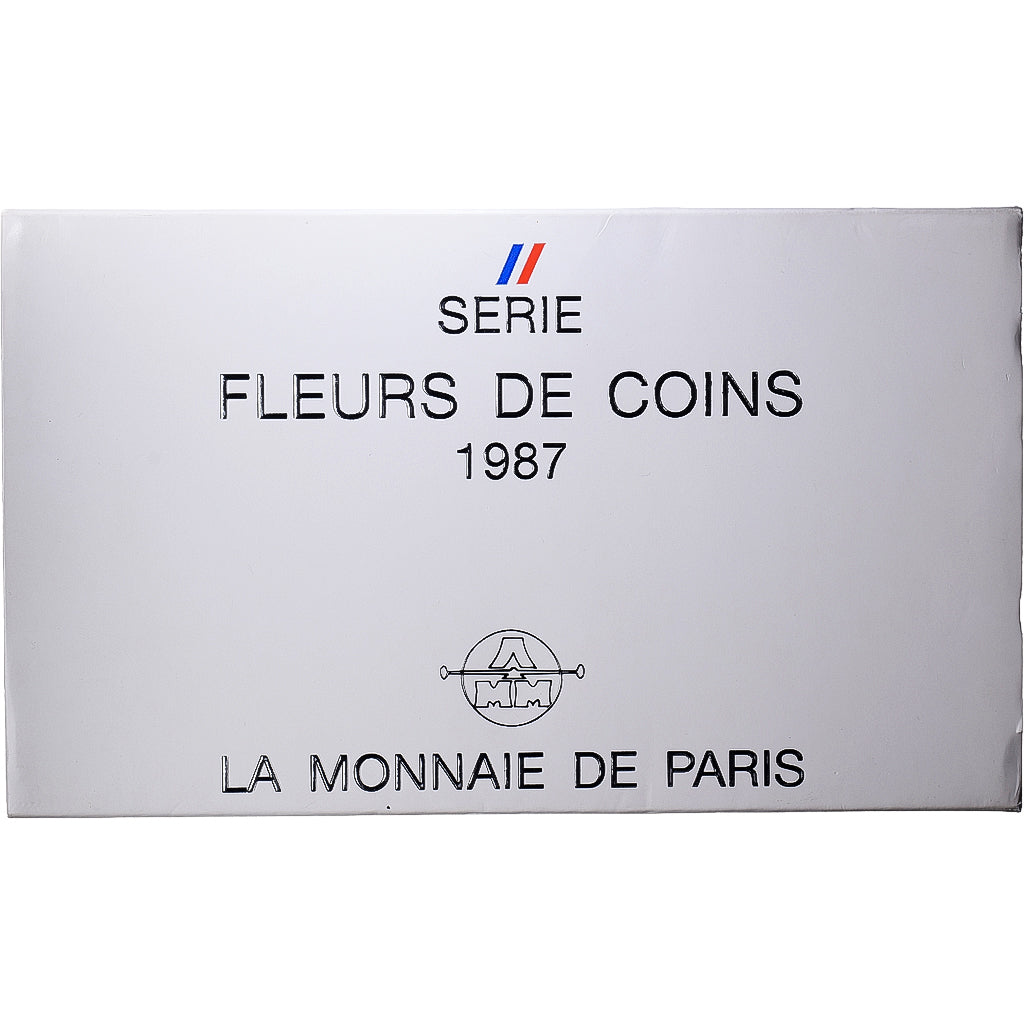 Francia, Coffret 1 c. à 100 frs., Série FDC, 1987, MDP, N.C., FDC