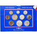Francia, Coffret 1 c. à 20 frs., Série Française, 1999, MDP, Série BU, N.C.