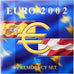 Zone euro, 12x1 Euro + 2 Jetons, Présidence UE, Espagne & Danemark, 2002, FDC