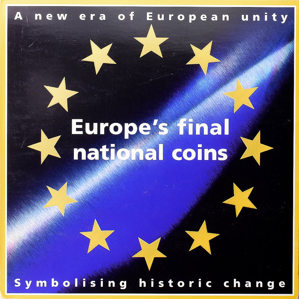 Eurozone, Set, Europe's final national coins, EF(40-45)