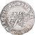 França, Henri VI, Blanc aux Écus, 1422, Rouen, Lingote, VF(20-25)