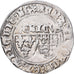 France, Henry VI, Blanc aux Écus, 1422, Rouen, Billon, VF(20-25)