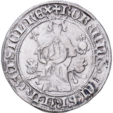 Kingdom of Naples, Robert d'Anjou, Carlin, 1339, Naples, Silber, S+, Boudeau:830