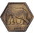 Congo belga, 2 Francs, 1943, Philadelphia, Latón, MBC, KM:25