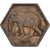Congo belge, 2 Francs, 1943, Philadelphie, Laiton, TTB, KM:25
