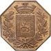 France, Jeton, Société d'assurances contre l'incendie, 1838, Bronze, SPL