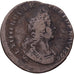 France, Louis XIV, Liard de France, 1696, Lyon, Cuivre, TB+, Gadoury:81