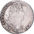 France, Louis XIV, 1/4 Ecu aux 3 couronnes, 1710, Nantes, Silver, VF(30-35)