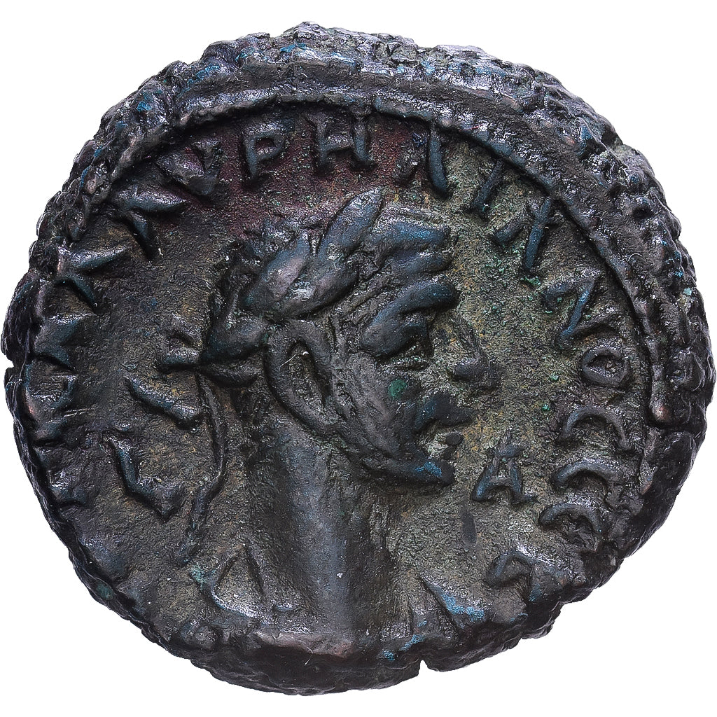 Egypt, Vabalathus and Aurelian, Tetradrachm, 270-271, Alexandria, Billon, S+