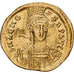 Roman Empire, Zeno, Solidus, 476-491, Constantinople, Dourado, EF(40-45)