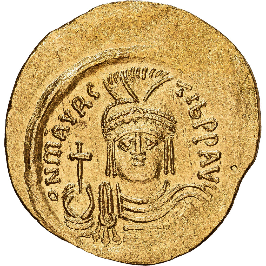 Byzantine Empire, Maurice Tiberius, Solidus, 582-602, Constantinople, Gold, SS