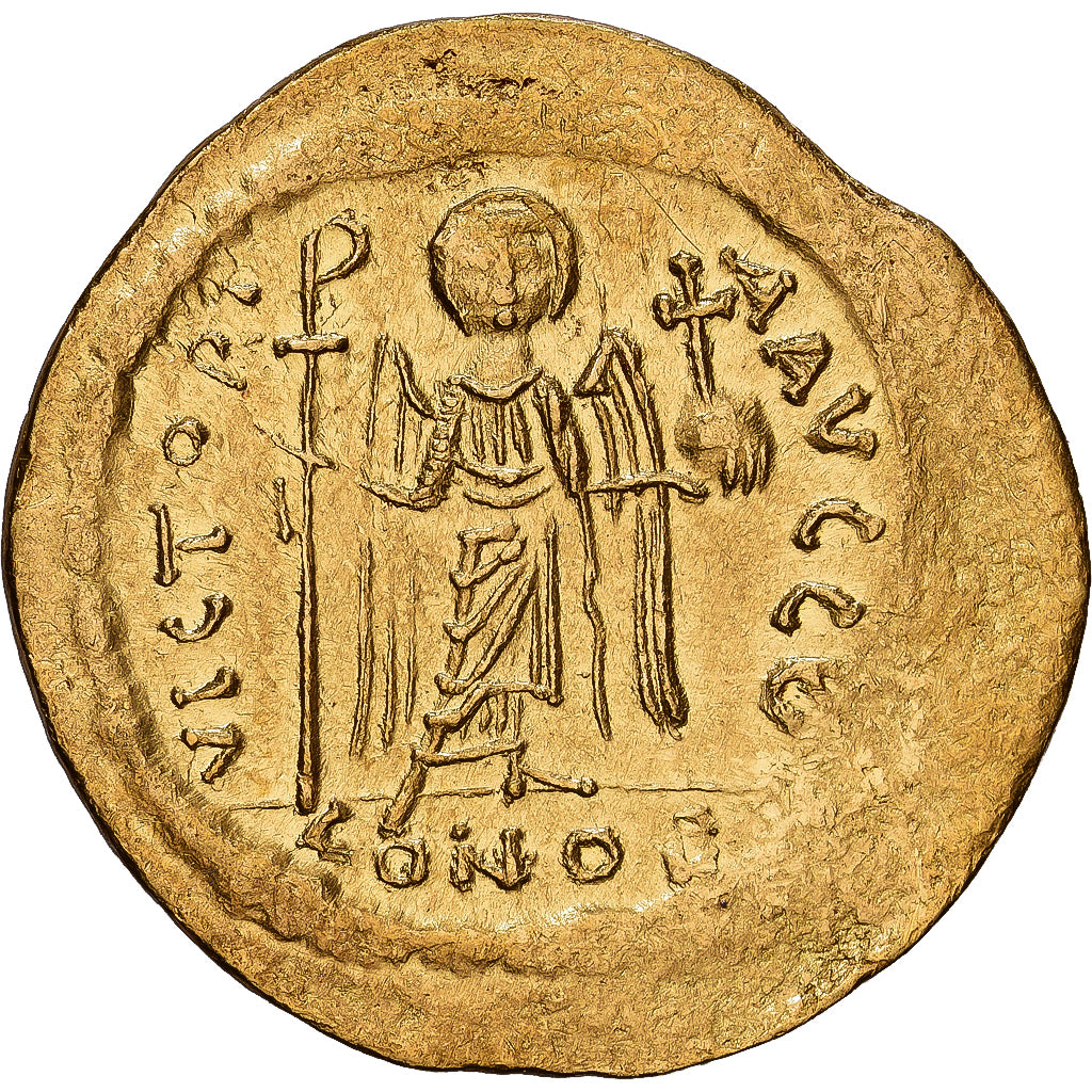 Byzantine Empire, Maurice Tiberius, Solidus, 582-602, Constantinople, Gold, SS