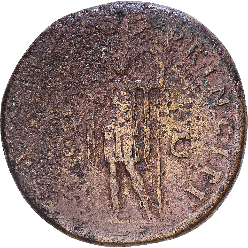 Roman Empire, Trajan, Sestertius, 103-111, Rome, Bronze, VF(20-25), RIC:485