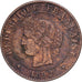 Frankrijk, 1 Centime, Cérès, 1892, Paris, Bronzen, ZF, Gadoury:88
