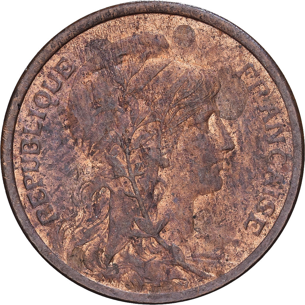 Frankrijk, 1 Centime, Daniel-Dupuis, 1903, Paris, Bronzen, ZF, Gadoury:90