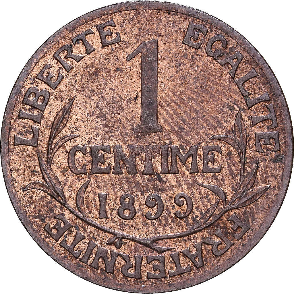 Frankrijk, 1 Centime, Daniel-Dupuis, 1899, Paris, Bronzen, ZF, Gadoury:90