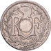 França, 10 Centimes, Lindauer, 1929, MDP, Fautée non perforée, Cupronickel