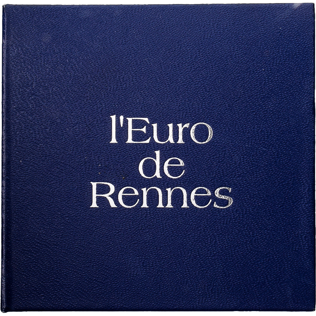 France, 20 Euro, Rennes, Parlement de Bretagne, 1997, Silver, MS(63)