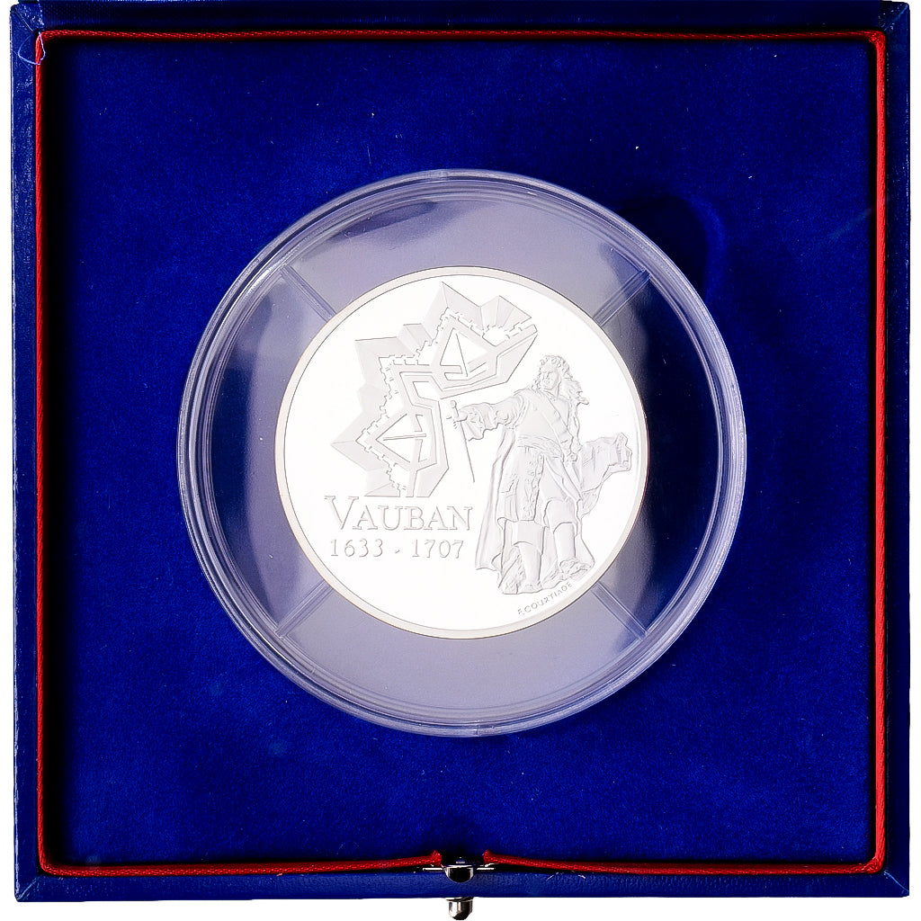 França, 20 Euro, Vauban, Proof, 2007, MDP, Prata, MS(65-70), KM:1464