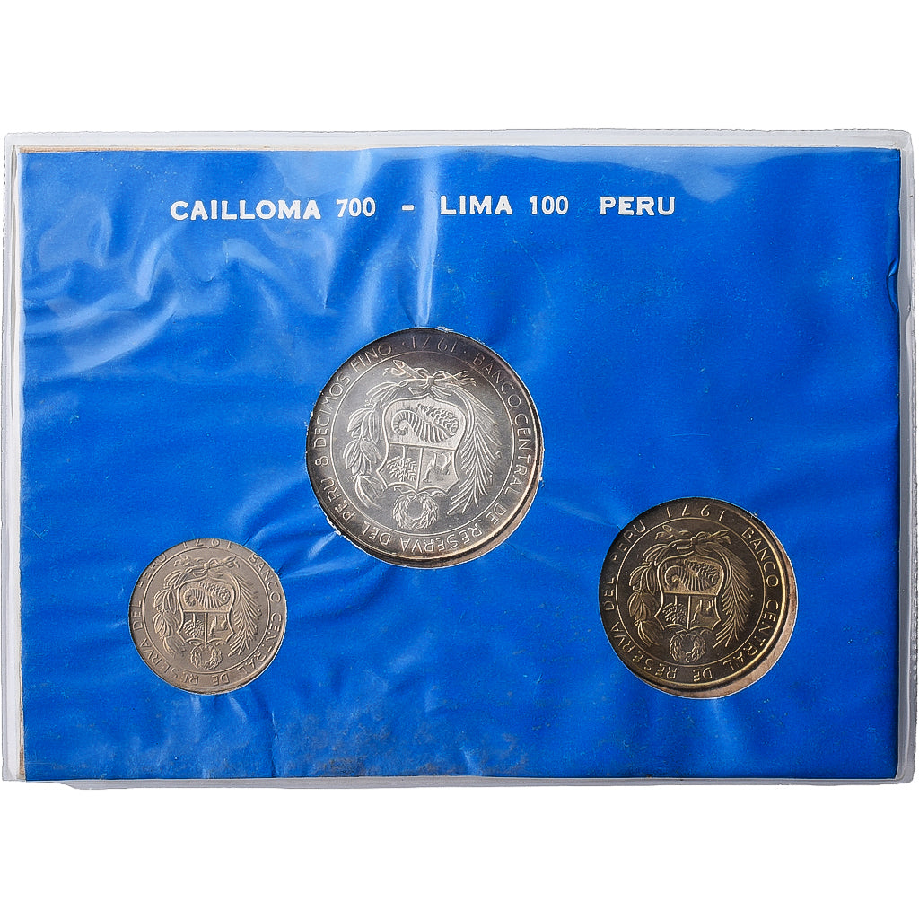 Peru, Set 5 - 50 Soles, 1971, Lima, Indépendance - Tupac Amaru, UNZ