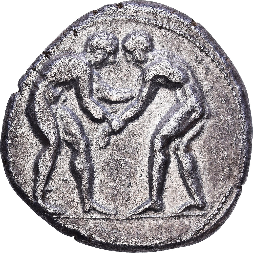 Pamphylia, Stater, 420-370 BC, Aspendos, Argento, BB