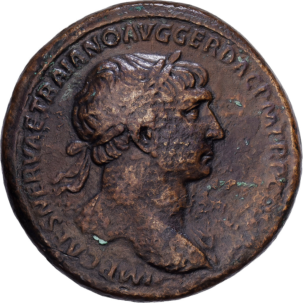 Roman Empire, Trajan, Sesterz, 103-111, Rome, Bronze, S+, RIC:564