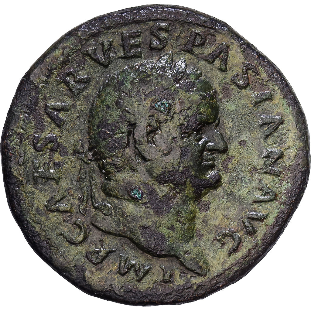 Roman Empire, Vespasian, Dupondius, 74, Rome, Bronze, SS, RIC:756