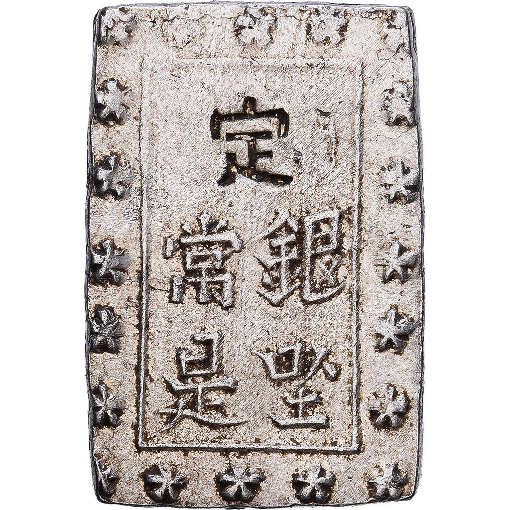 Japón, Meiji, 1 Bu, Ichibugin, 1868-1912, Plata, MBC